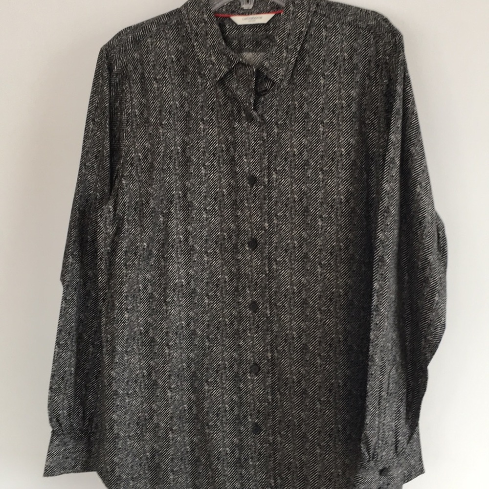 New Liz Claiborne Houndstooth Shirt